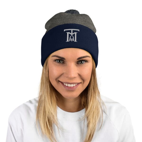 The Main Attraction Pom-Pom Beanie (logo only/ no words) - Image 13