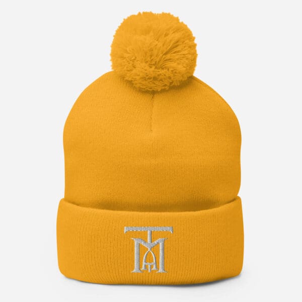 The Main Attraction Pom-Pom Beanie (logo only/ no words) - Image 10