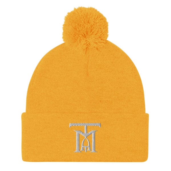 The Main Attraction Pom-Pom Beanie (logo only/ no words) - Image 25