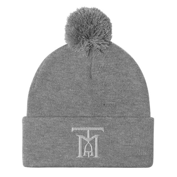 The Main Attraction Pom-Pom Beanie (logo only/ no words) - Image 24