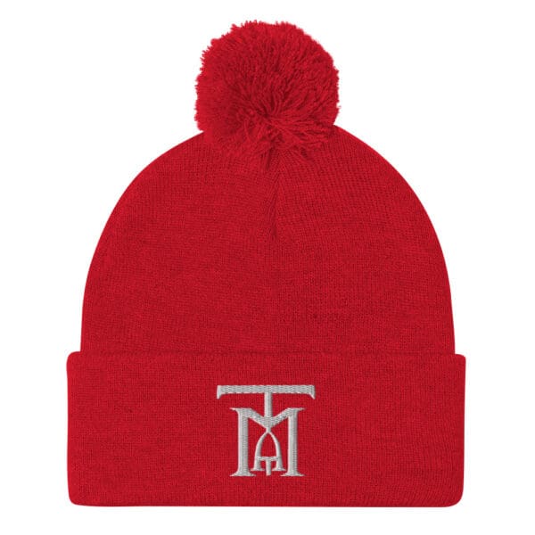 The Main Attraction Pom-Pom Beanie (logo only/ no words) - Image 18