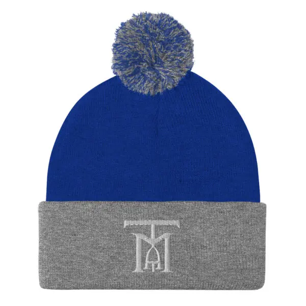 The Main Attraction Pom-Pom Beanie (logo only/ no words)